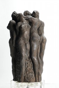 Freudentanz, Keramik, H 33 cm, 2014