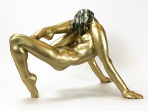 Goldenlife, Keramik, H 23 cm, L 36 cm, B 21 cm