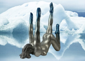 Icedream, Höhe 24 cm, Breite 9 cm, Länge 20 cm, Keramik, 2023