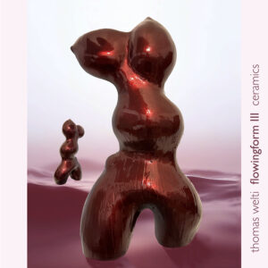 Flowingform III – Keramik – H 42 cm, B 23 cm, L 14 cm